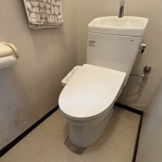 トイレタンクからの水漏れ！節水型のトイレに交換はいかがでしょうか。の画像